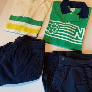 Gap lot boys size XL T shirts and shorts excellent